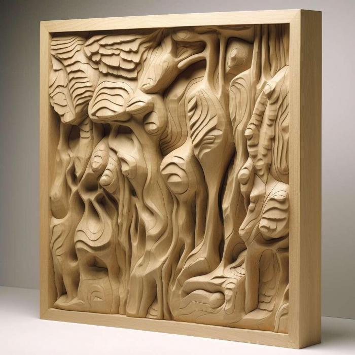 نموذج ثلاثي الأبعاد لآلة CNC 3D Art 